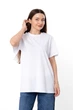 Базова жіноча футболка oversize Носи своє 48 Білий (p-19453-231170) - изображение 1