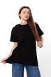 Базова жіноча футболка oversize Носи своє 50 Чорний (p-19453-231171) - изображение 2