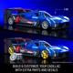 Конструктор Mattel Brick Shop Speed Cadillac Project GTP Hypercar 236 деталей - зображення 4