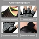 Комплект рукавички для фітнесу та брелок гиря велорукавички для гирьового спорту турніка тренажерного залу важкої атлетики кросфіту штанги гантелей брусів вису великів атлетичні нековзкі захисні гімнастичні Univerza Сірі 66_12_S_3B - зображення 8