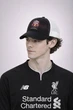 Молодежная кепка с сеткой Ливерпуль (Liverpool) One-size Черный - изображение 1