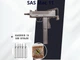Пневматический пистолет SAS Mac 11 + 5 баллончиков + 500 шариков - изображение 1