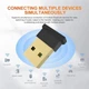 Адаптер USB Bluetooth 5.4 minimalistic dongle, зворотна сумісність BT 5.3, 5.1, 5.0, 4.2, 4.1, for PC, Laptop, Wireless Speaker, Audio Receiver Transmitter - зображення 2