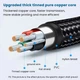Кабель USB Type-C to USB 2.0 Type-B 1м для принтера Stone ST-UB66-1M - зображення 3