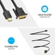 Кабель мультимедийный HDMI M to DVI M 2.0m black Vention (ABFBH) - изображение 6