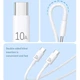 Кабель Type-C to Type-C, 120w, 10A, 3m, WHITE - зображення 2