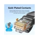 Патч-корд 0.5м, UTP cat 6 RJ-45 black Vention (IBJBD) - зображення 7
