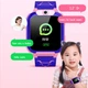 Дитячий смарт годинник XO H100, 2G, IP67, Wi-Fi, BT, GPS, LBS, 2MP, 400mAh, Чорний - зображення 9