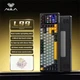 Клавіатура AULA L99 Grey-Yellow Ігрова Безпровідна Мехахнічна Повнорозмірна. 2.4G/Bluetooth/Кабель. З Сенсорним Екраном 3.98 дюйма. Батарея 8000mAh. З RGB Підсвічуваням. Світчі Rain Switch - зображення 2