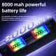 Клавиатура AULA L99 Dawn-Purple Игровая Беспроводная Механическая Полноразмерная. 2.4G/Bluetooth/Кабель. С Сенсорным Экраном 3.98 Дюйма. Батарея 8000mAh. С RGB Подсветкой. Свитчи Caramel Latte Switch - изображение 7