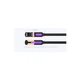 Патч-корд 1м, S/FTP cat 7 RJ-45 black Vention (ICDBF) - изображение 9