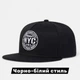 Кепка NYC с прямым козырьком Snapback регулируется 56-59см стильная бейсболка New York City унисекс черная (170426) - изображение 1