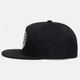 Кепка NYC с прямым козырьком Snapback регулируется 56-59см стильная бейсболка New York City унисекс черная (170426) - изображение 2
