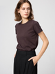 Футболка Uniqlo розмір XXL темно коричнева (39) (474404) - зображення 1