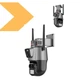 Улична поворотна WiFi камера з сиреною та зумом XPRO P11 8MP ICSEE (49688-DLZ32_913) - изображение 2