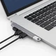 USB хаб 4 в 1 металевий USB 3.0 (вхід USB вихід 4 USB), компактний розгалужувач для ноутбука, ПК, флешки, миші, клавіатури - зображення 2
