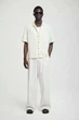 Сорочка чоловіча COS short-sleeved seersucker shirt 1222172001 XL Білий - изображение 2