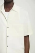 Сорочка чоловіча COS short-sleeved seersucker shirt 1222172001 XL Білий - изображение 3