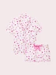 Піжама Сатинова (сорочка + шорти) Victoria's Secret PINK LoveShackFancy Satin Short Pajama Set M Білий (27178633D) - зображення 4