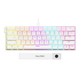 Механічна Клавіатура Ajazz NK61 60% з підсвіткою клавіш RGB Білий - зображення 1