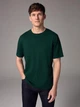 Футболка Next чоловіча XL базова, стандартний крій Regular Fit, темно-зелена - изображение 3