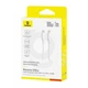 Кабель Type-C - Type-C Baseus Silky Series Type-C to Type-C 100W 1m білий (P10377704213-00) - зображення 4