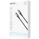 Кабель Type-C - Type-C Proove WireX Pro 100W 1.5m чорний (CCWX11002201) - зображення 2