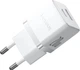 Сетевое зарядное устройство 20W с кабелем Type-C-Type-C Baseus Palm USB/Type-C белый P10111608213-01 - изображение 4