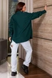 Рубашка AGER M-L Зеленый 257R153 - изображение 5