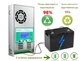 Контролер заряду для сонячних батарей ECGSOLAX MPPT 60А 12V 24V 36V 48V Auto - зображення 9