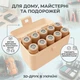 Органайзер для аккумуляторов 18650 на 8 ячеек бокс кейс для хранения и транспортировки 3D печать бежевый - изображение 2