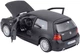 Metalowy model samochodu Maisto Volkswagen Golf R32 1:24 Czarny MST31290BK (090159072454) - obraz 4
