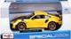 Металева модель автомобіля Maisto Porsche 911 GT2 RS 2018 1:24 Жовта MST31523 (090159315230) - зображення 1
