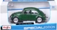 Металева модель автомобіля Maisto Volkswagen Beetle 1:24 Зелений MST31926GN (090159072294) - зображення 1