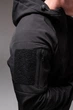 Анорак чоловічий Softshell на флісі S чорний 1995195 - изображение 5