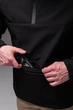 Анорак чоловічий Softshell на флісі S чорний 1995195 - изображение 6