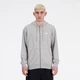Мужское серое худи New Balance Sport Essentials Full Zip 46 (S) (MJ41502AG) - изображение 1