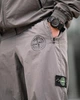 Мужской спортивный костюм Stone Island светло-серый плащевка жадка, куртка с капюшоном XXXXL - изображение 6