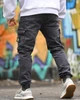 Городские карго джинсы Stone Island серые мужские, стрейч деним, джоггеры cargo, зауженный крой 29 - изображение 4
