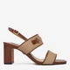 Женские босоножки Nine West 2489-19 5906751099469 37 24.9 см Бежевые (5906751099551) - изображение 1