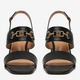 Женские босоножки Nine West 2489-19 5906751099476 37 24.9 см Черные (5906751099599) - изображение 3