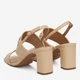 Женские босоножки Nine West 2489-19 5906751099490 38 25.5 см Бежевые (5906751099704) - изображение 5