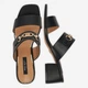 Женские мюли Nine West 2560-01 5906751099506 37 24.5 см Черные (5906751099742) - изображение 4