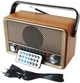 Радіоприймач Kemai MD-511BT Bluetooth портативна колонка з USB SD FM AM SW, радіо з аккумулятором 18650 та пультом ДК - зображення 1