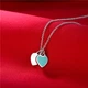 Женское колье в стиле Tiffany "Два сердца" - изображение 3