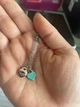 Женское колье в стиле Tiffany "Два сердца" - изображение 5