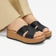 Женские шлепанцы кожаные Lasocki ARC-4883-02 5906751024904 38 24.5 см Черные (5906751024997) - изображение 2