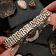 Годинник наручний Awarder 047 Silver-Gold-Green - зображення 3