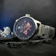 Годинник наручний Awarder 058 Де би не був Silver-Black Steel Red - изображение 2