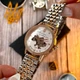 Годинник наручний Awarder 049 Де би не була Silver-Gold-White - изображение 5